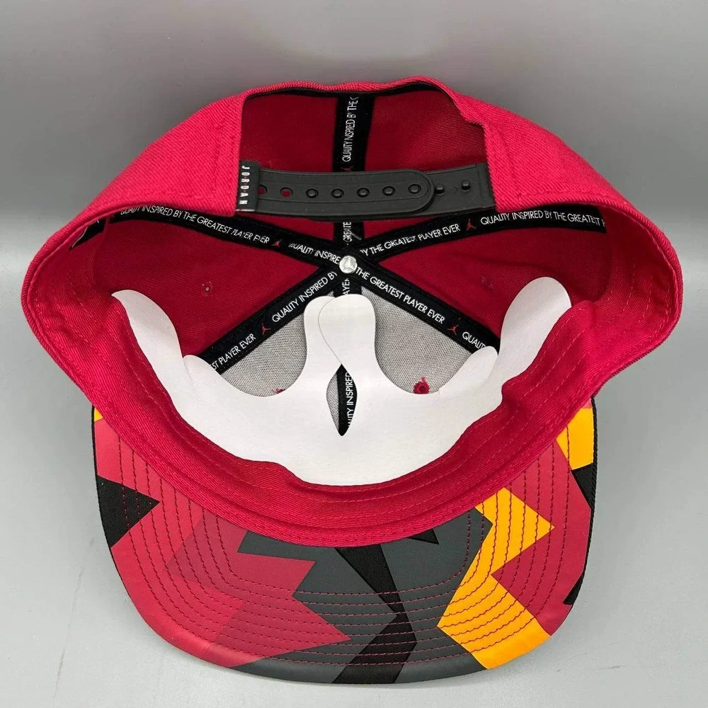 Air Jordan 23 Hat Men M-L Red Embroidered Jumpman‎ Snap Back Pro Cap New